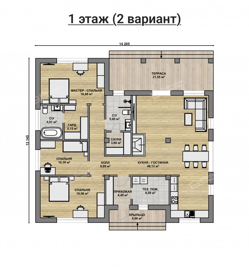Дом из камня VZ-776